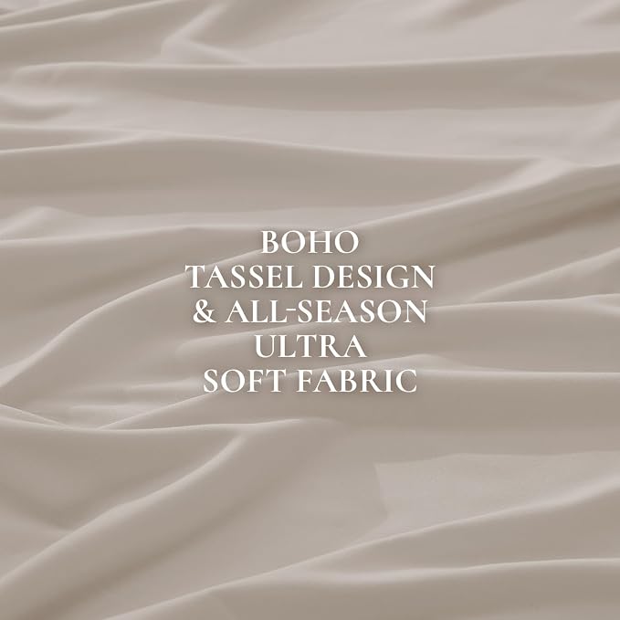 Andency California King Comforter Set Heather Grey - Image 7