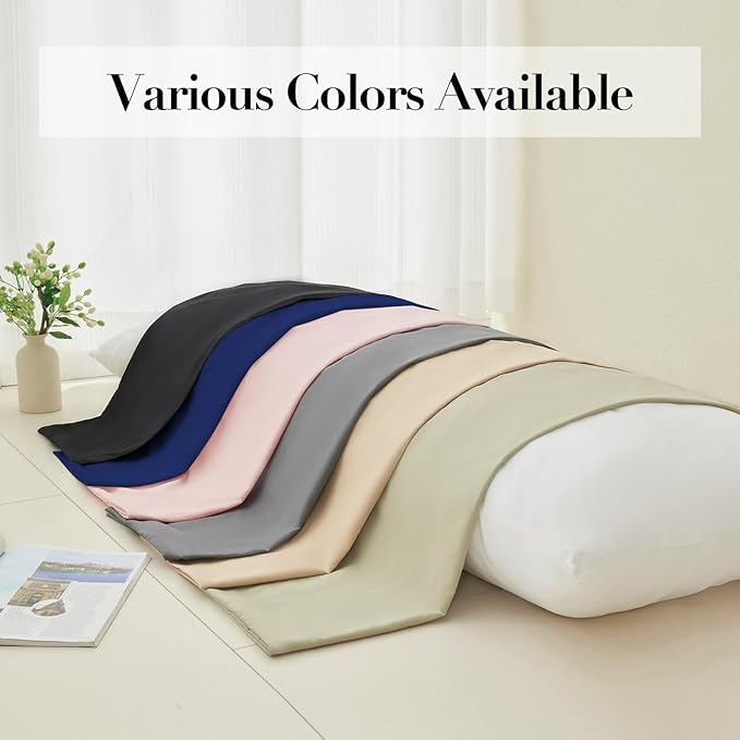 DOWNSTORIA Body Pillow Cover, Ultra Soft Microfiber Long Pillowcase, Envelope - Image 6