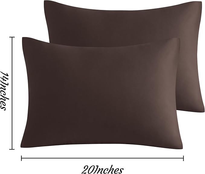 NTBAY Toddler Pillow Cases Set of 2, 2 Pack Brushed Microfiber 14x20 Pillow - Image 9