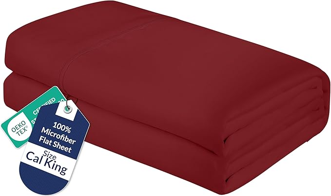 Royale Linens King Cal Flat Sheet by ROYALELINENS