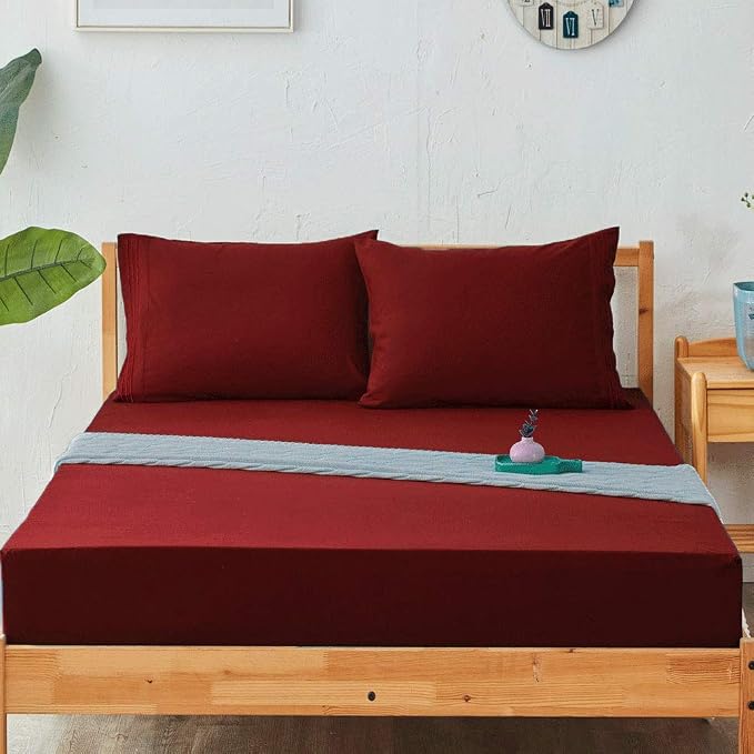 SONORO KATE Bed Sheet Set Super Soft Microfiber 1800 Thread Count Luxury - Image 3