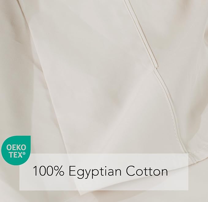 Shunjie.Home Flat Sheet Only Full Size, 400 TC 100% Egyptian Cotton Flat Sheet - Image 3