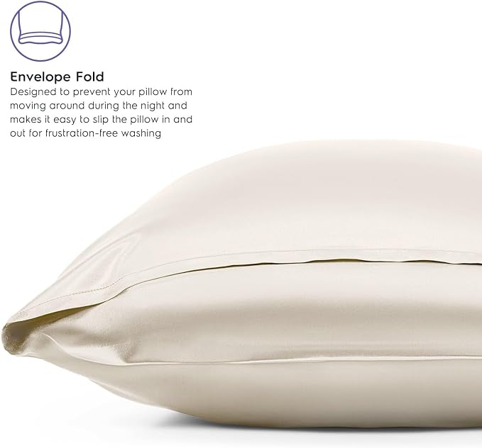 Tafts Pillow Cases - 22mm 100% Pure Mulberry 6A Silk Pillowcase - Image 5