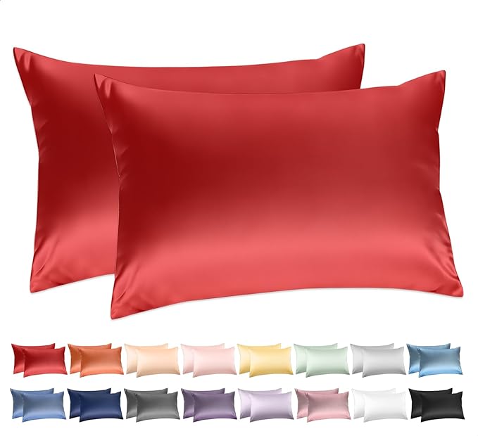 100% Cotton Queen Pillowcases Set of 2, Deep Dream 600 Thread Count Pillow Cases by DeepDream
