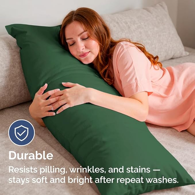Body Pillowcases Set of 4-20x54 Long Body Pillow Case - Image 3