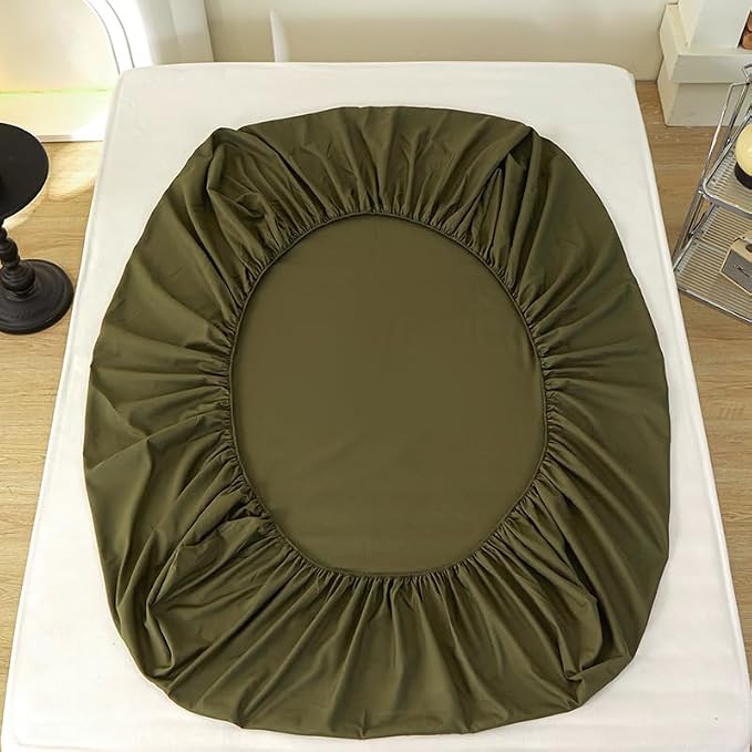 Bedding Queen Size Fitted Sheet Only- Bottom Matress Fitted Sheet-Fits 15inches - Image 8