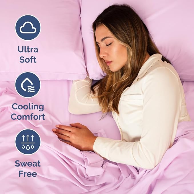 Short Queen Size 4 Piece Sheet Set - Image 4