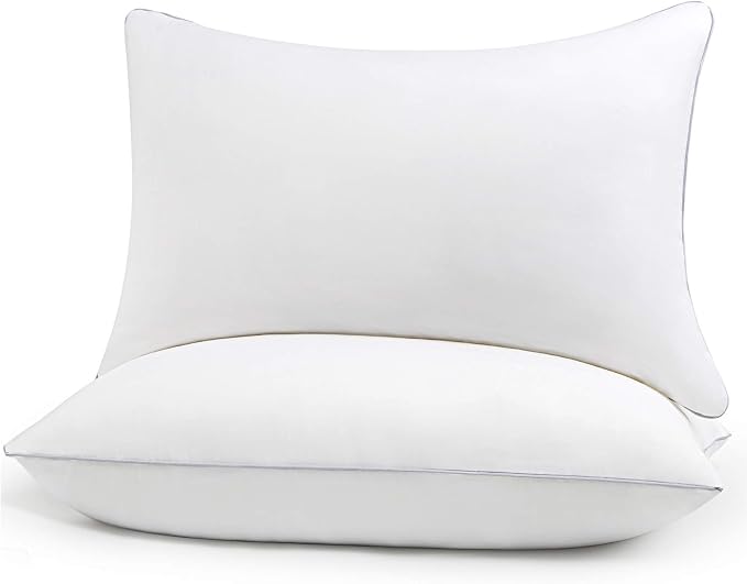 HIMOON Bed Pillows for Sleeping 2 Pack, Queen Size Cooling Pillows Set of 2 by HIMOON