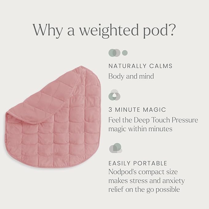 nodpod Body 6.5lb Patented Compact Weighted Blanket I Perfect - Image 4
