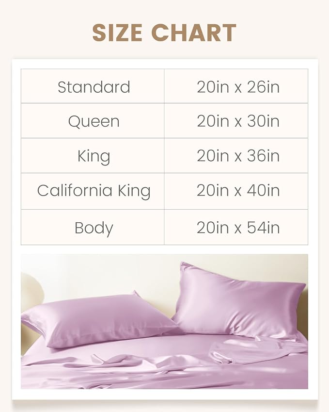 THXSILK Set of 2 Silk Pillowcase - Image 9