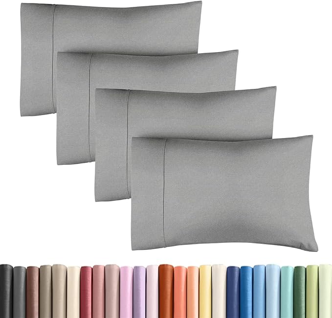 Standard Pillow Cases Set of 4 by CGKUnlimited