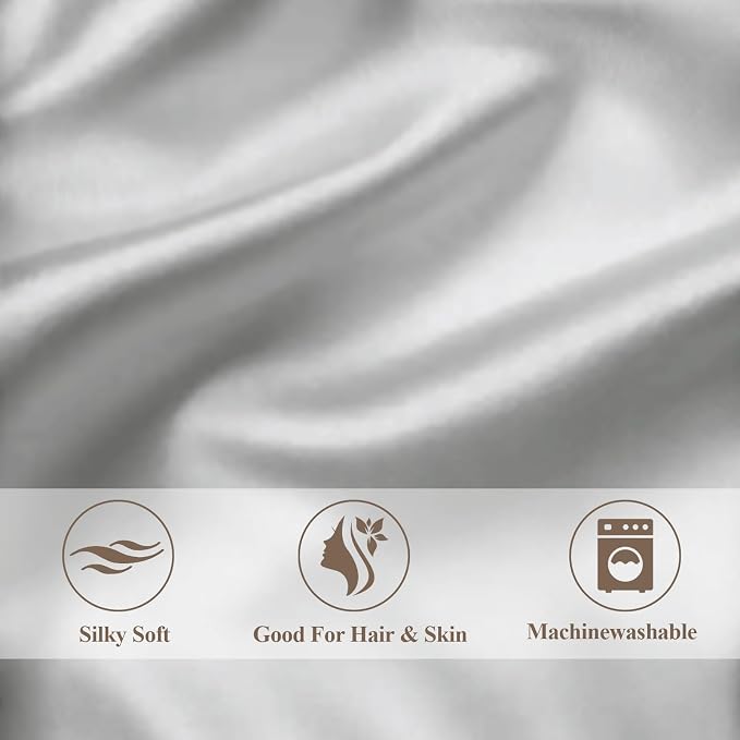Satin Body Pillow Pillowcase 1pc, Silky Body Pillow Cover Similar to Silk - Image 5