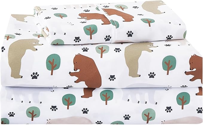lasoftan Kids Sheet Set Twin Size, Twin Sheet Set by Unknown