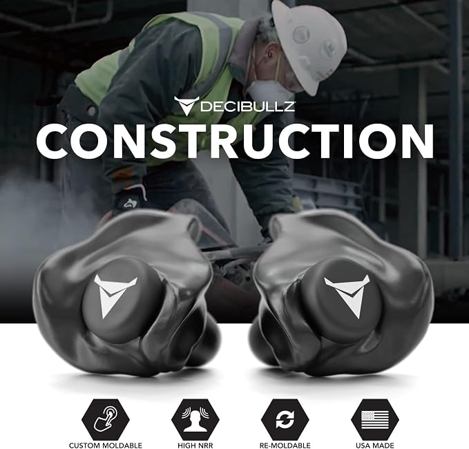 Decibullz - Custom Molded Earplugs, 31dB Highest NRR, Comfortable Hearing - Image 7