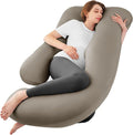 Sasttie Pregnancy Pillows for Sleeping, U Shaped Cooling Full Body Pillow by SASTTIE