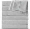 Maple&Stone Twin Flat Sheet 6 Pack, Premium Soft & Breathable, Brushed by MapleStone