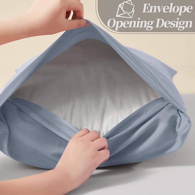 Vonty 2 Pack Queen Pillow Cases - Image 6