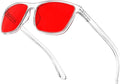 Bloomoak 100% Red Lens Blue Green Light Blocking Glasses- Dual AR Coatings by Bloomoak