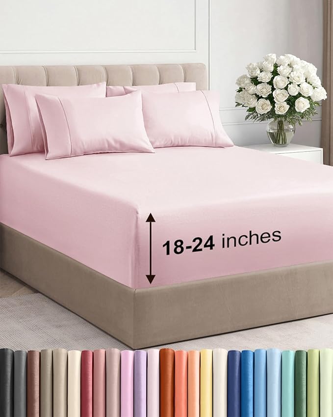 Extra Deep King Sheet Set by CGKUnlimited