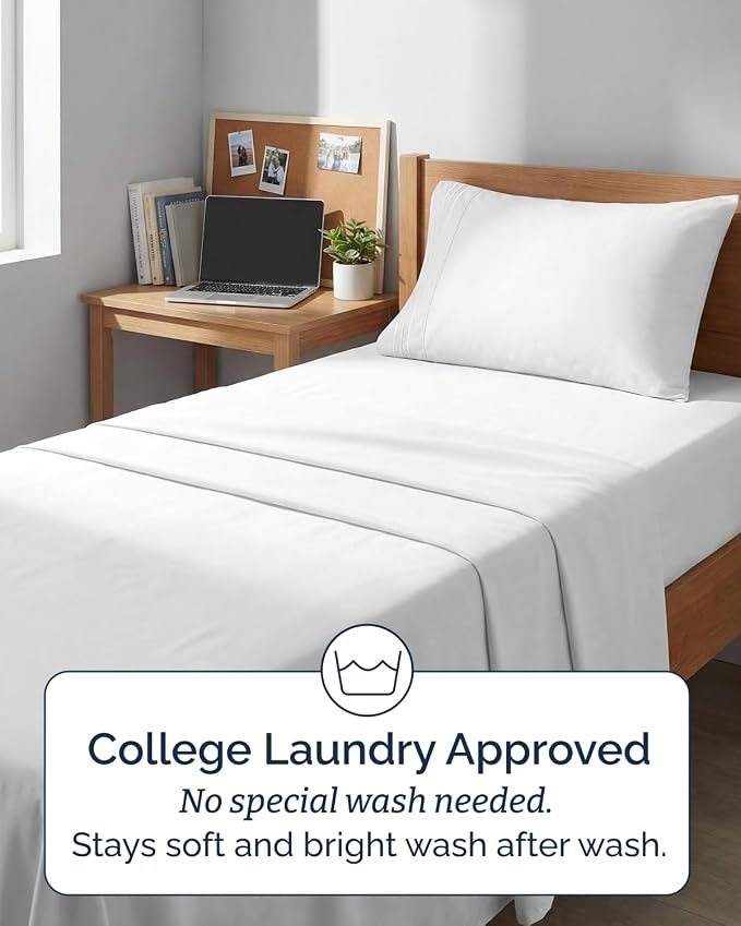 Twin XL Size 3 Piece Sheet Set - Image 6