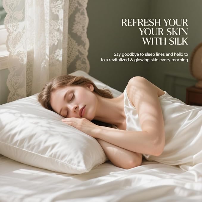 Ravmix Silk Pillow Cases 2 Pack - Image 2