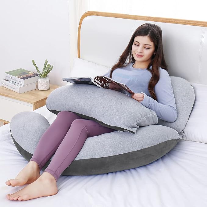 AS AWESLING 60in Full Body Pillow | Nursing, Maternity and Pregnancy Pillow | - Image 7