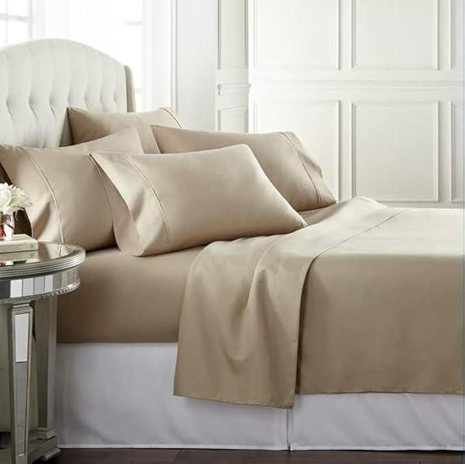 Danjor Linens Bed Sheet Set Queen Size by DanjorLinens