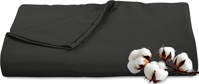 Royale Linens 300 Thread Count 100% Long Staple Combed Cotton Flat Sheet by ROYALELINENS