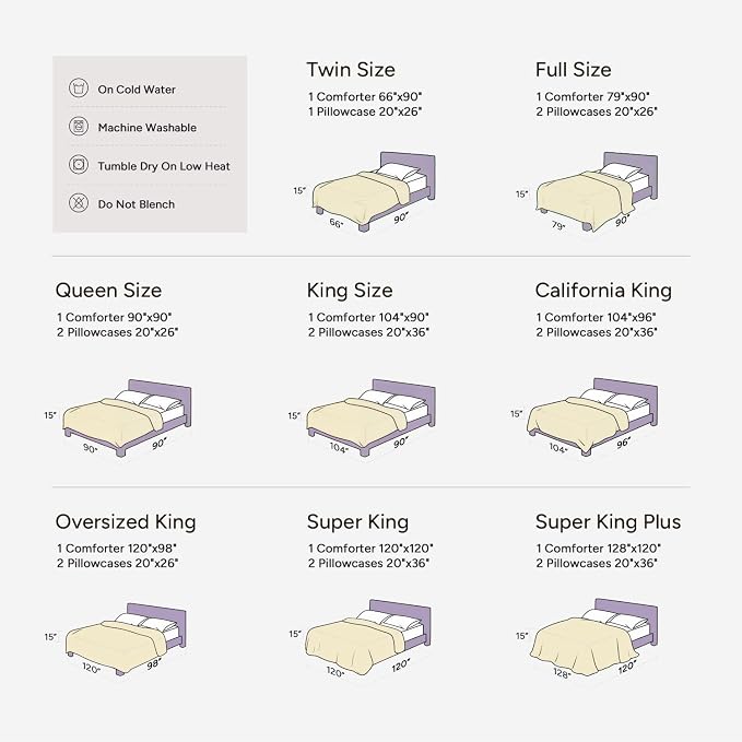 Andency Light Grey Comforter Set California King, 3 Pieces Boho Tassel - Image 7