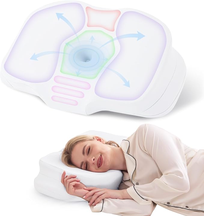 Cervical Neck Pillow for Pain Relief, Ergonomic Contour Pillow for Sleeping by Nappixel