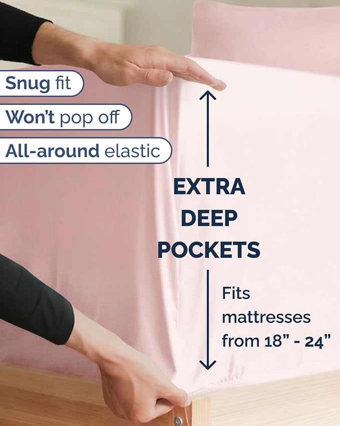 Extra Deep Twin XL Sheet Set - Image 3
