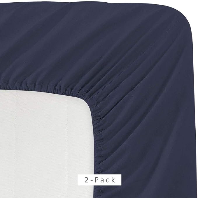 Ultra Soft Microfiber Full XL Fitted Sheets – 1800 Thread Count, Deep 15” Pocket - Image 5
