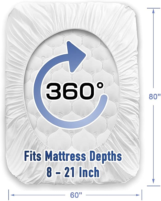 MATBEBY Queen Size Mattress Pad - Image 5