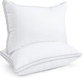 viewstar Bed Pillows Set of 2, Hotel Quality Cooling Down Alternative Gusseted by Viewstar
