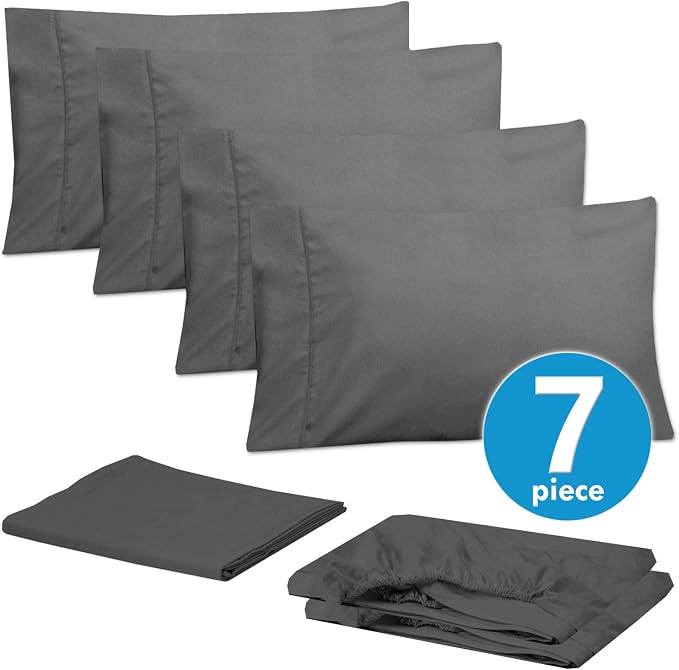 Sweet Home Collection 6 Piece 1500 Supreme Collection Brushed Microfiber Deep - Image 3