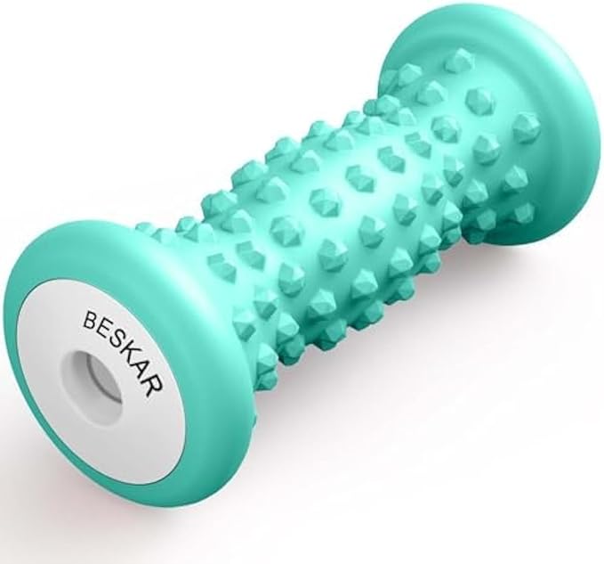 BESKAR Foot Massage Roller for Plantar Fasciitis Relief, Portable Deep Tissue by BESKAR