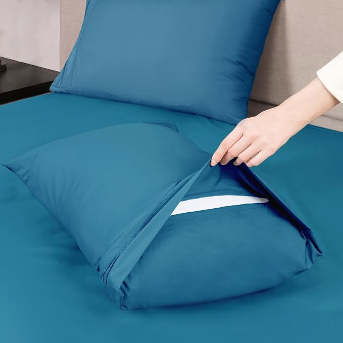 Mejoroom King Size Bed Sheet Set - Image 4