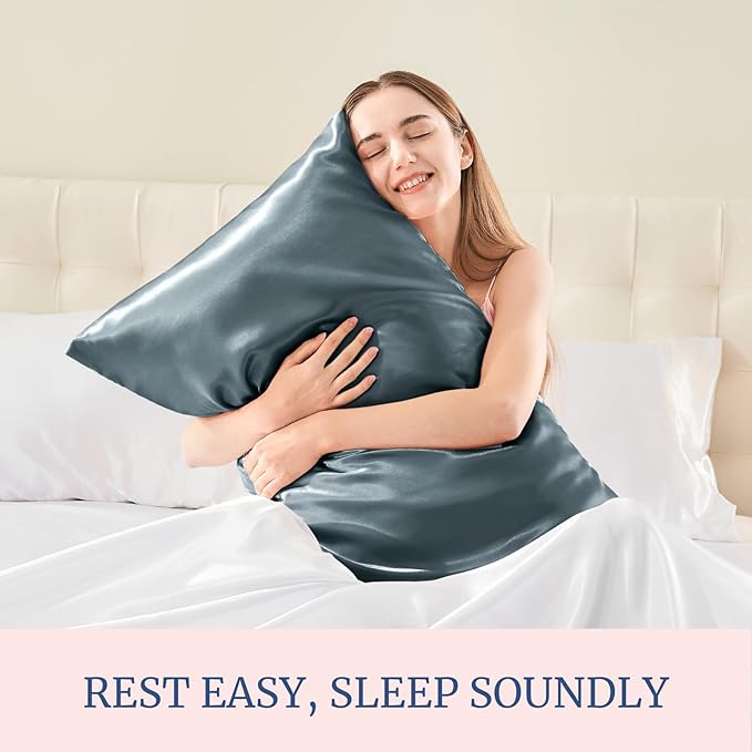BEDELITE Satin Pillowcase for Hair and Skin, Super Soft Similar to Silk Pillow - Image 5