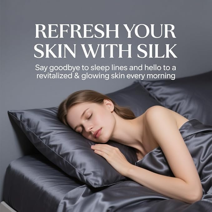 Ravmix Silk Pillow Cases 2 Pack - Image 2