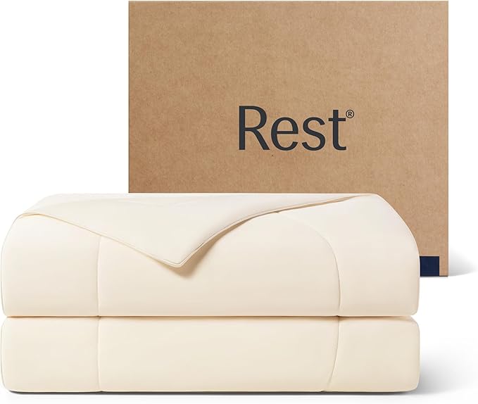 REST® Evercool® Cooling Comforter, King/Cali King, Blanket by REST