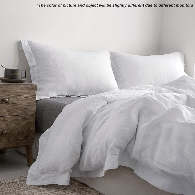 Simple&Opulence 100% Linen Duvet Cover Set - Image 6