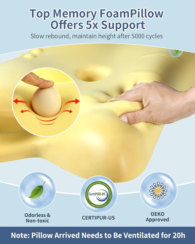 Cervical Neck Pillow for Pain Relief - Image 6