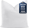 Utopia Bedding Throw Pillows – 24 x 24 Inches Down Alternative Pillows by UTOPIABEDDING