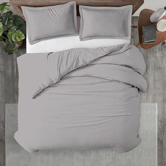 Kotton Culture 1 Pc California King Duvet Cover Only-100% Egyptian Cotton 600 by KottonCulture