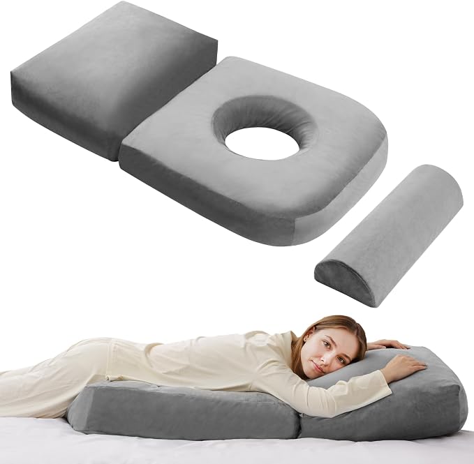 Pregnancy Pillows for Sleeping, 44.5 Inch Pregnancy Massage Pillow Full Body by Citybay
