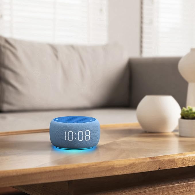 Buffbee Sound Machine & Alarm Clock 2-in-1, 0-100% Clock Face Brightness - Image 8