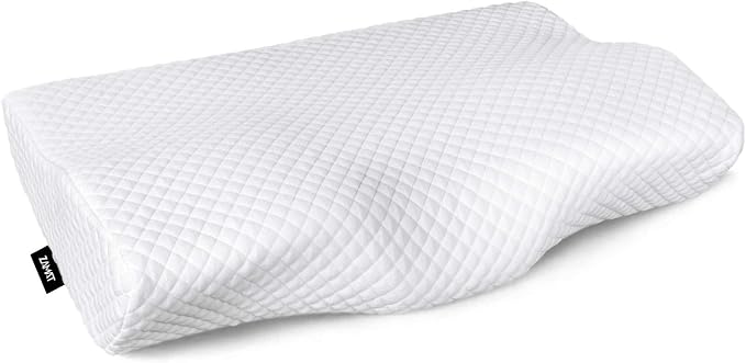 ZAMAT Memory Foam Pillow for Neck Pain Relief, Adjustable Orthopedic Ergonomic by ZAMAT