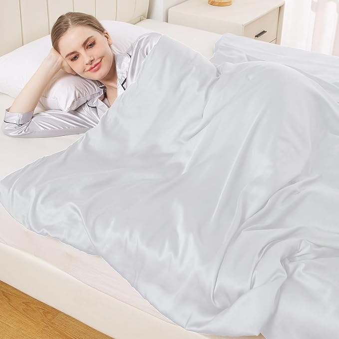 Viscose Made from Bamboo Cooling Weighted Blanket California King Size Heavy - Image 6