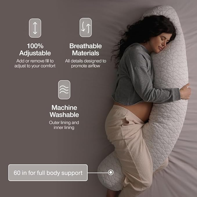 Coop Home Goods Original Adjustable Maternity Pillow, - Image 2