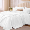 Twin XL Comforter Set White by Velorose